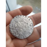 4   патагон ( талер) 1655 Испанские Нидерланды