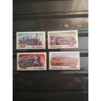 Намибия 1983г. Локомотивы.