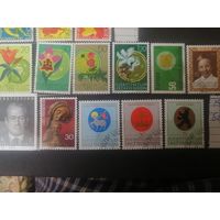 Годовой набор Лихтенштейна 1970 года Без блока