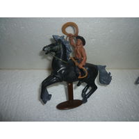 Фигурка КОВБОЙ с ЛАССО. ГДР