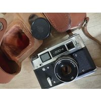Фотоаппарат ФЭД-4 с олимпийской символикой 1980