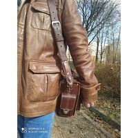 Дорожная сумка.кожа