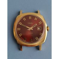 Часы СССР СЛАВА механические позолоченные AU20 Ау20