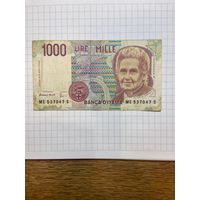 Италия, 1000 лир 1990 год.-1001