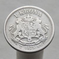 Швеция 1 крона 1875