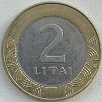Литва 2 лита 2008 г.
