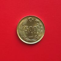 Турция 500 лир 1990
