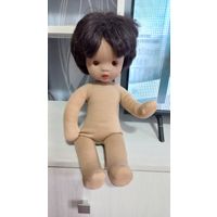 Кукла на каркасном теле винтаж