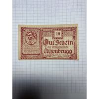 10 геллеров (нотгельды) Австрия Альценбрюгг-2212