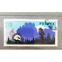 Марка Польша 1975 год 100-летие Организации горных гидов