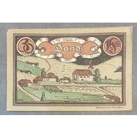Нотгельд Австрия  Зандл 30 геллеров 1920 год