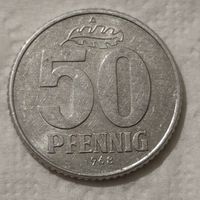 Германия - ГДР 50 пфеннигов, 1968 (14-7-14)