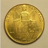 Ватикан, 20 Лир 1980
