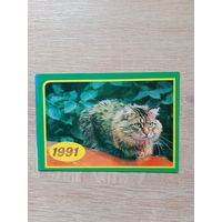 Календарик 1991