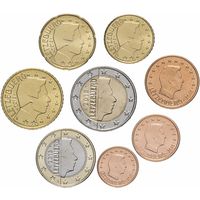 Люксембург годовой набор евро 2018 г UNC