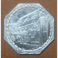 Германия Нюрнберг нотгельд 20 пфеннигов 1920. Брэдфордский собор трамвайный жетон
