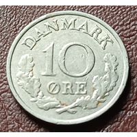 Дания 10 эре, 1961    ( 2-1-2 )