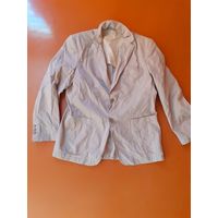 Пиджак мужской размер 50     98% хлопок