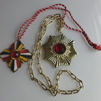 Медали декоративные. Германия. Металл. Эмаль. Вставки.7,5- 8 см.