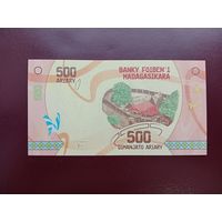 Мадагаскар 500 ариари 2017 UNC