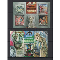 Гвинея-Биссау 2013** Искусство Живопись Картины Испанский и французский художник Пабло Пикассо