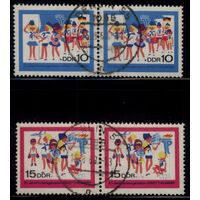 ГЕРМАНИЯ, ГДР - 1968 [Mi. 1432-1433]x2 Гашеная (DDR03)