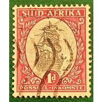 Южная Африка 1953. Корабль Яна ван Рибека прибывшего в Кейптаун в 1652 году