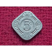 Нидерландские Антильские острова 5 центов 1965 г.