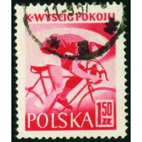 Велоспорт Польша 1957 год 1 марка