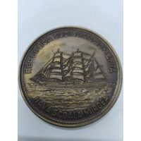 Медаль, социалистическа Республика Румыния, парусник "Мирча" (1965-1989)