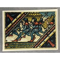 Нотгельд 1 марка 1921 год. Падерборн. Веймарская республика