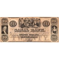 США, 1800', 20 долларов, Canal Bank, New Orleans. Не частые!