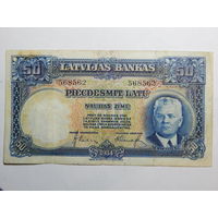 Латвия 50 латов 1934г.