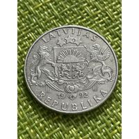 Латвия 2 лата 1992 г.