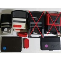 Оснастка штамп печать краска подушка. Одним лотом (7шт). Минск