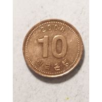 Южная Корея 10 вон 2008