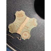 Старая упаковка для ниток 30-е Межвоенная Польша