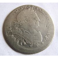 Орт 1677 SB арендатор мон. двора Santiego de Urbani Bani герб Лелива подскарбий коронный Jan Andrzej Morsztyn король Ян III Собесский