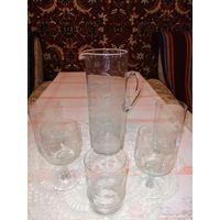 Сервиз прозрачный