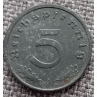 5 рейхспфеннигов 1944 А