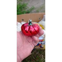 РЕДКАЯ ЁЛОЧНАЯ ИГРУШКА СССР ТОМАТ ПОМИДОР ЛОТ 26 КАТАЛОГ СОСТОЯНИЕ ! НА  ФОТО . ОРИГИНАЛ  .  Распродажа Коллекции !!! . Экспресс  Аукцион  не с рубля без МПЦ и прочего 3 ДНЯ  .Много лотов в продаже .