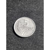 Польша 5 грошей 1962