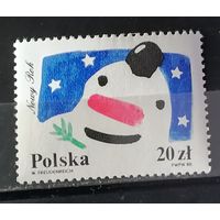 Польша 1988 Новый-год