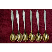 Ложки мельхиоровые  чайные  14 см   А 6