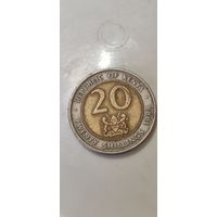 Кения 20 шиллинг 1998