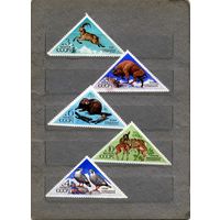 СССР, 1973, ГОС **ЗАПОВЕДНИКИ, серия 5м чистая