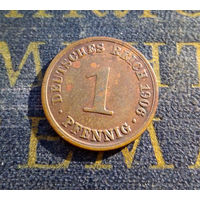 1 пфенниг 1906 А Германская Империя #01