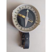 Компас Адрианова с родным ремешком, рабочий времен СССР