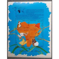 2001 Бабочки Африки Сьерра -Леоне