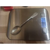 Ложка, серебро 84  проба.